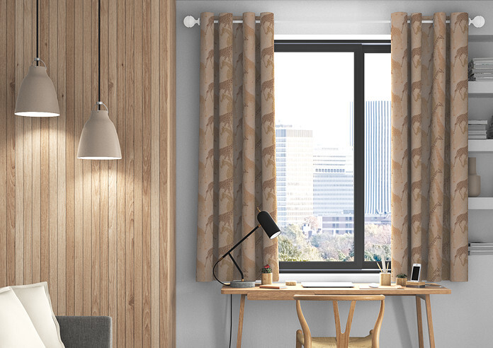 Giraffe, Sahara - Made to Measure Curtains - Image 3
